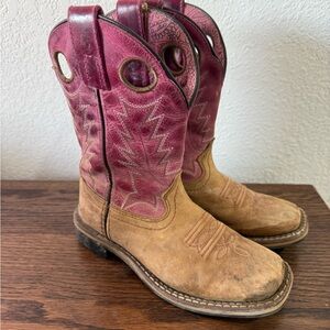Two-Tone Western Cowboy Boots size 1